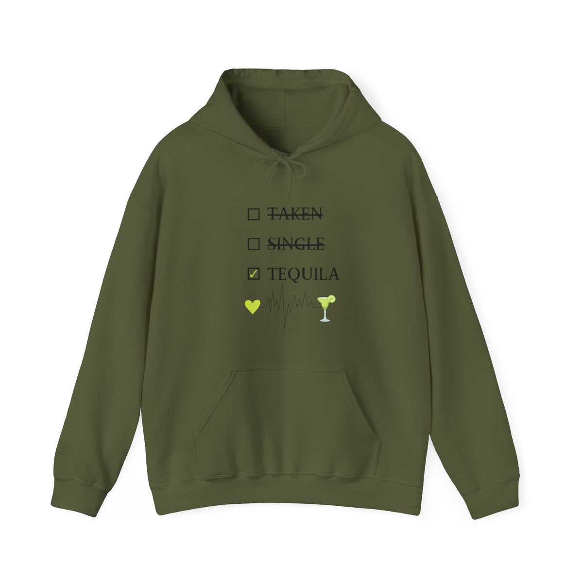 Taken Single Tequila - Unisex Heavy Blend™ Hooded Sweatshirt 