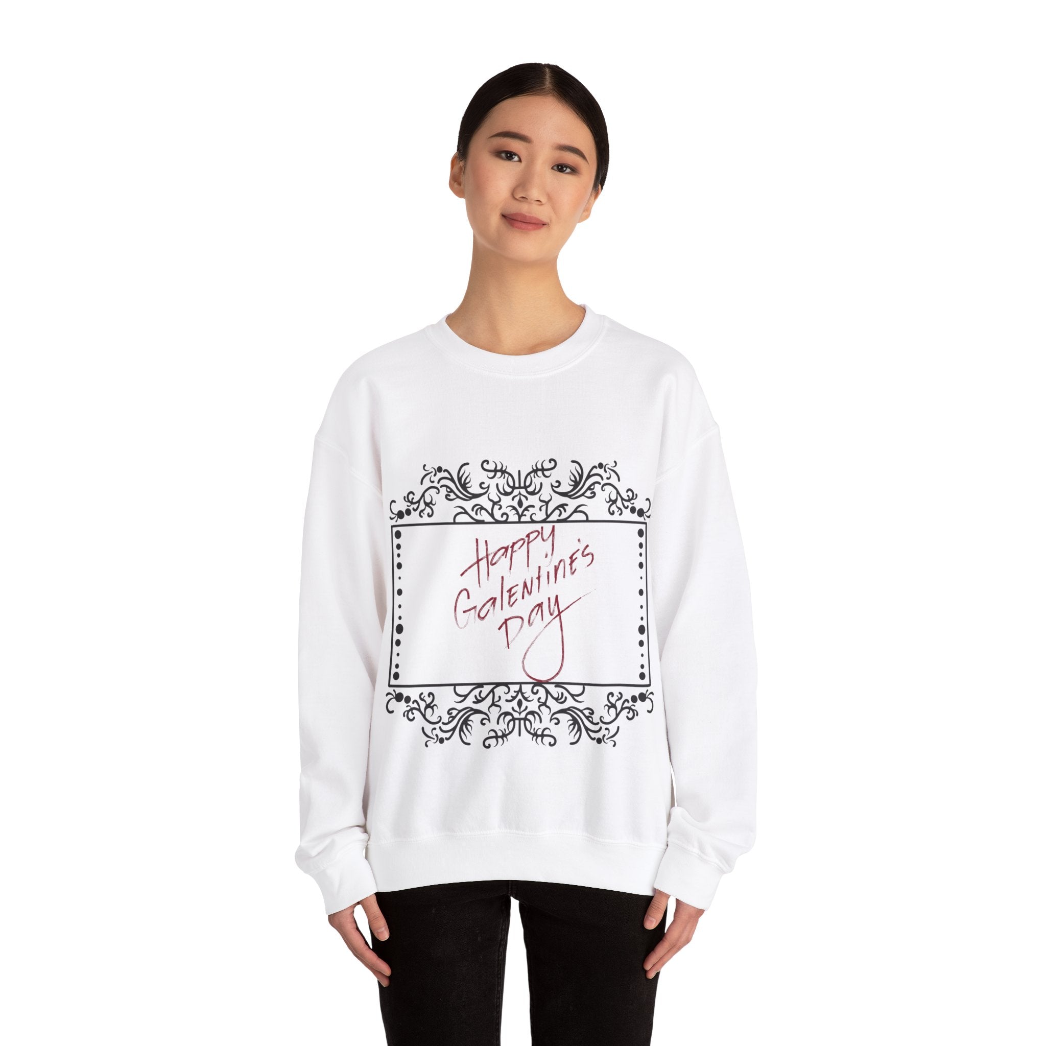 Happy Galentines - Unisex Heavy Blend™ Crewneck Sweatshirt