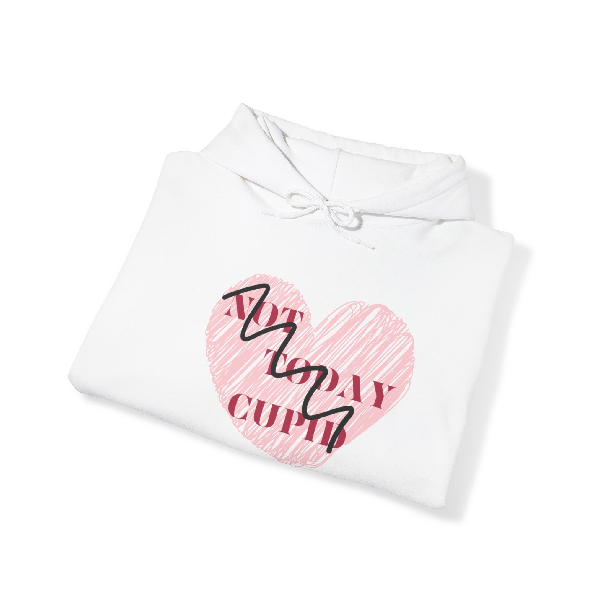 Not Today Cupid - Unisex Heavy Blend™ Hooded Sweatshirt