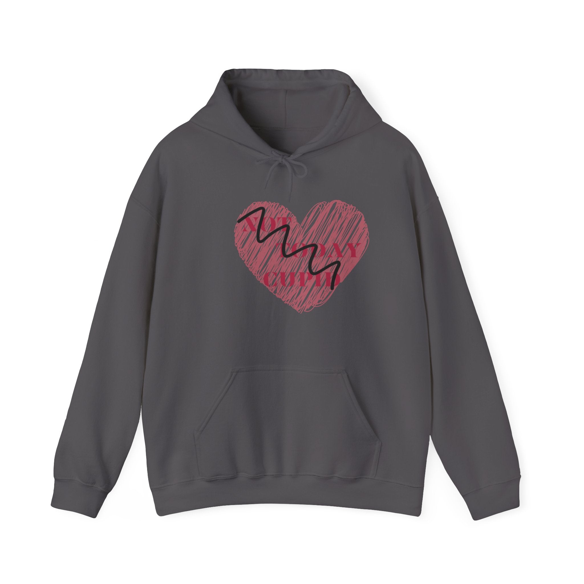 Not Today Cupid - Unisex Heavy Blend™ Hooded Sweatshirt