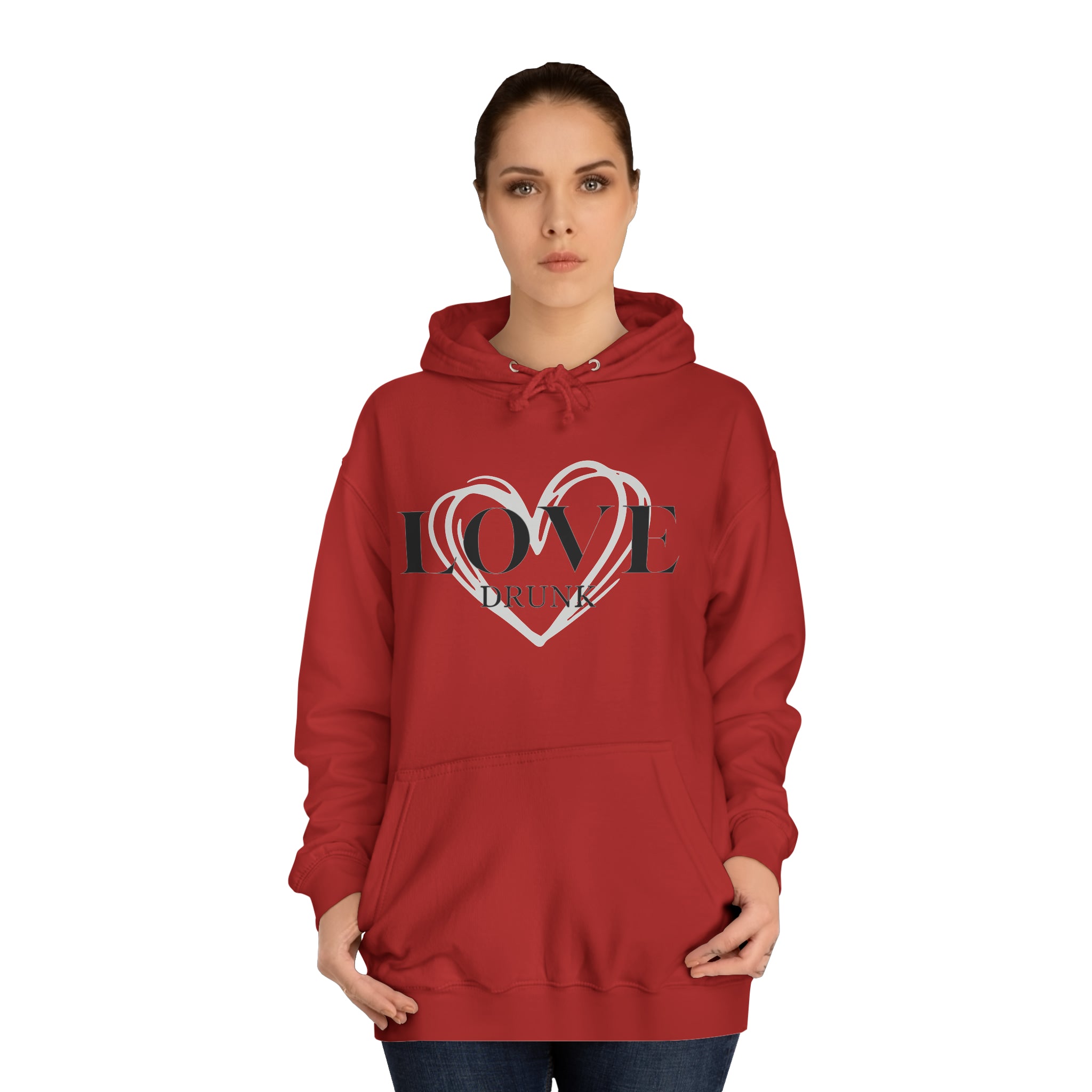 Love Drunk - Unisex College Hoodie