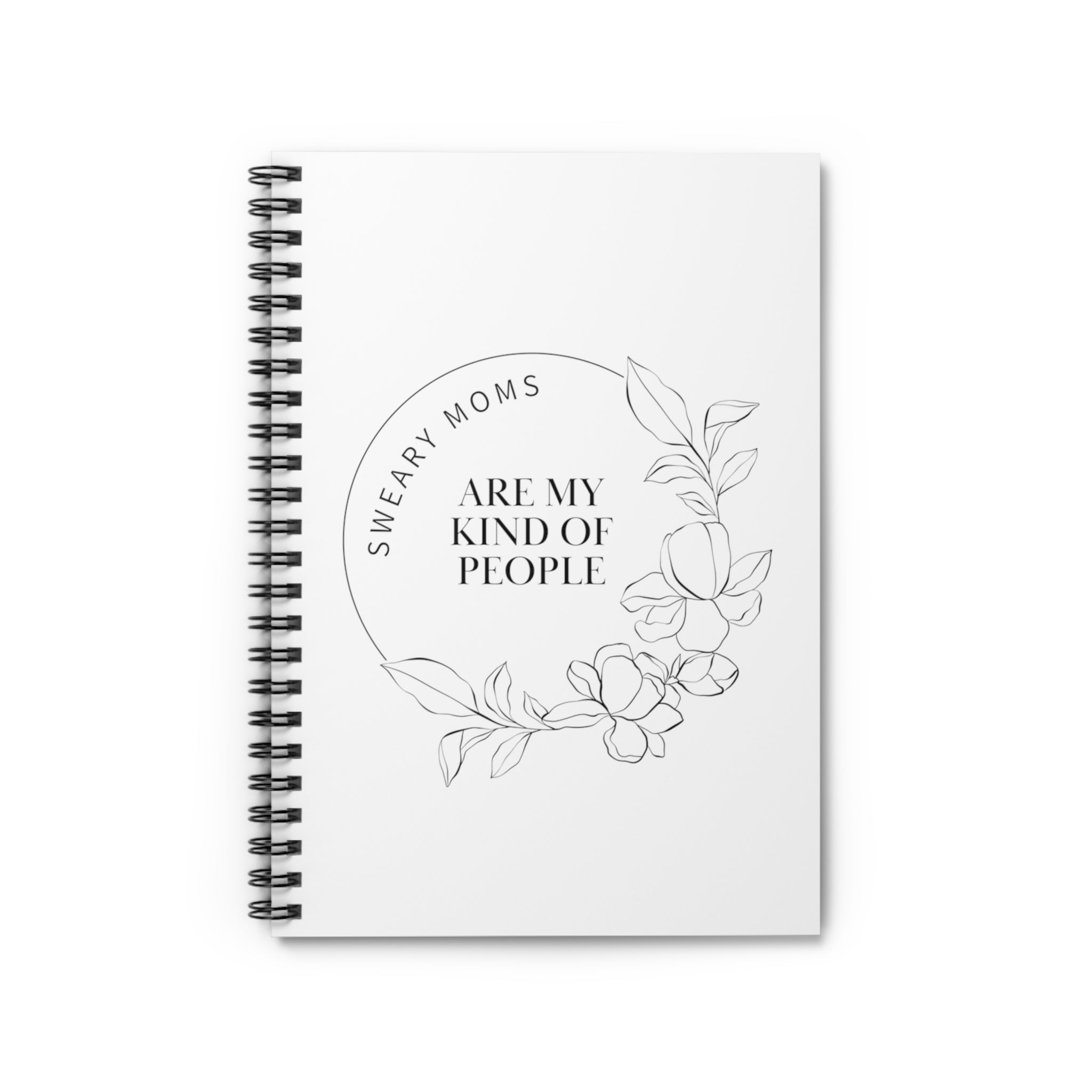 Sweary moms - Spiral Notebook - Ruled Line