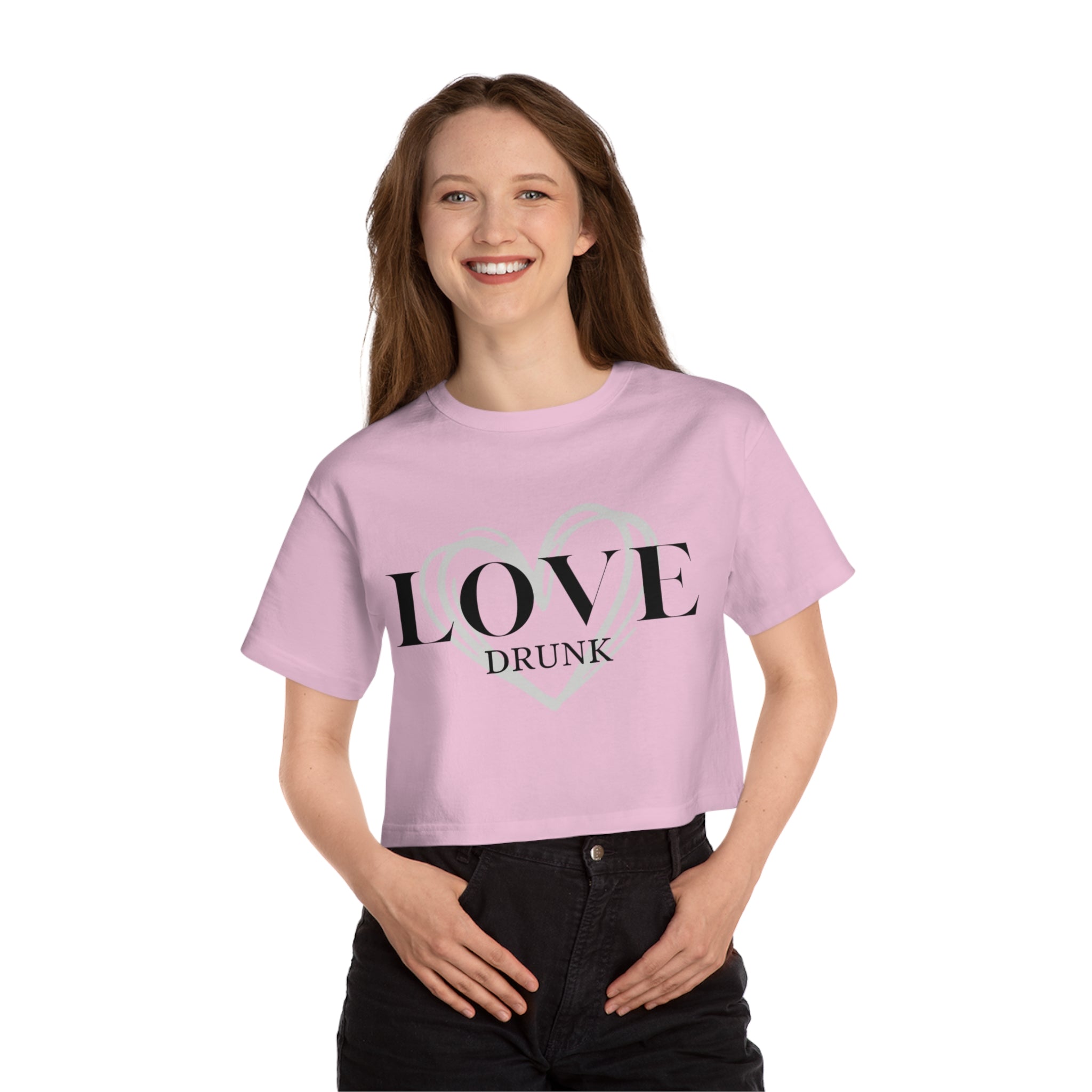 Love Drunk - Champion Women's Heritage Cropped T-Shirt