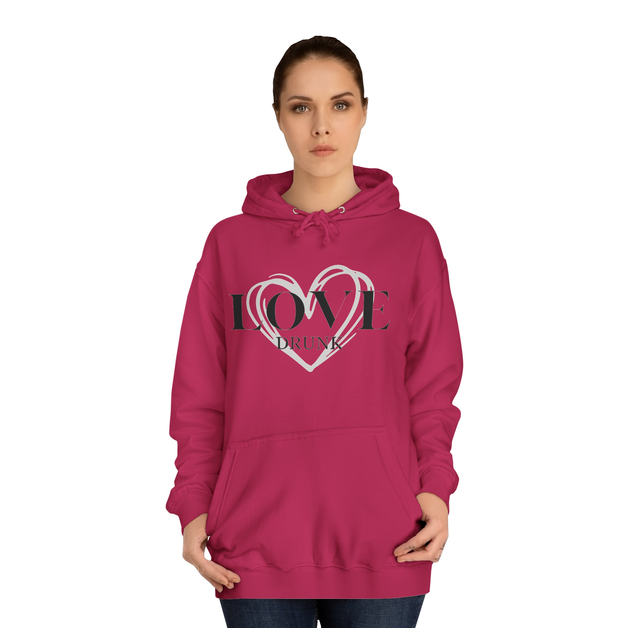 Love Drunk - Unisex College Hoodie