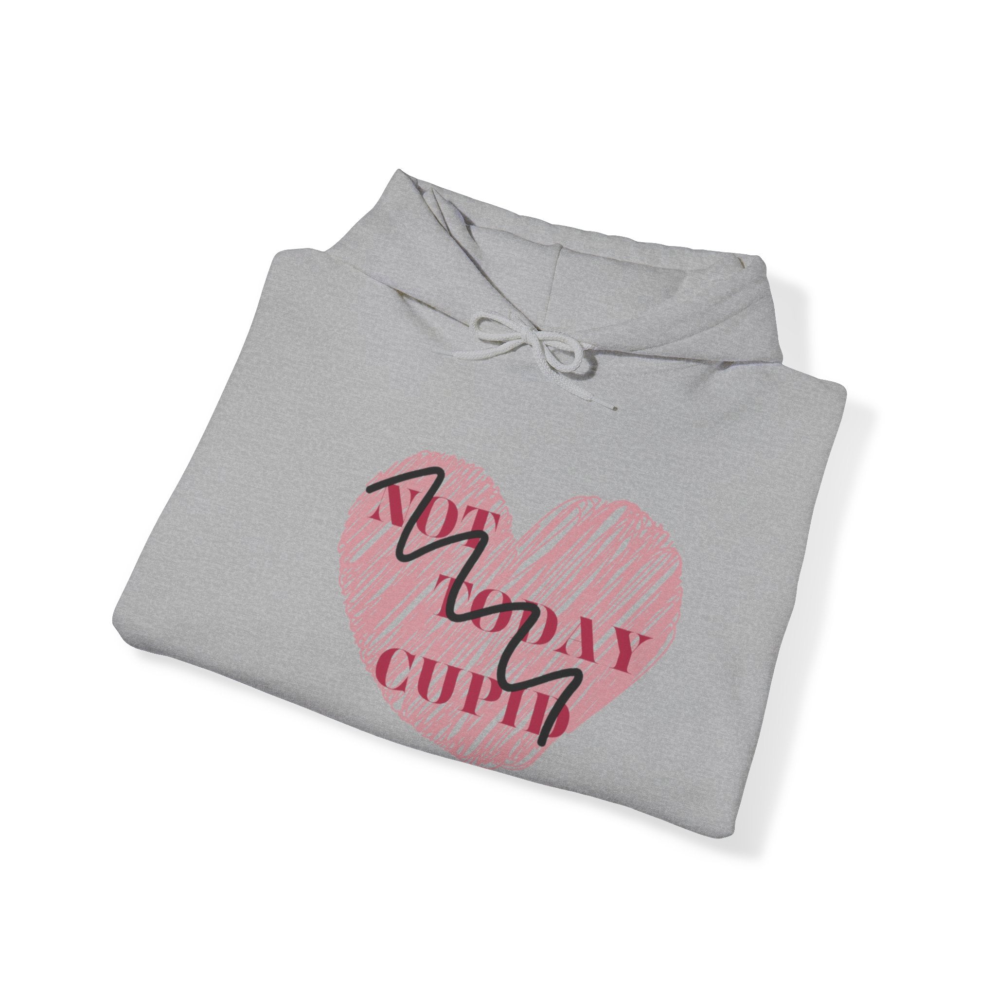 Not Today Cupid - Unisex Heavy Blend™ Hooded Sweatshirt