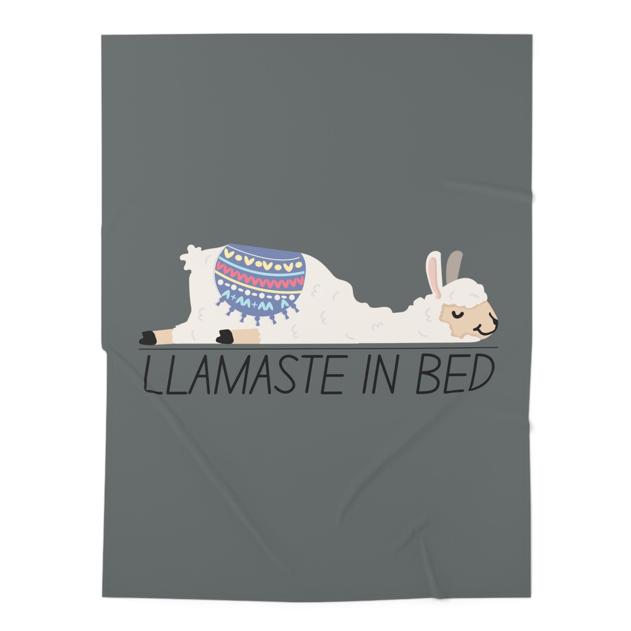Llama stay in bed - Baby Swaddle Blanket