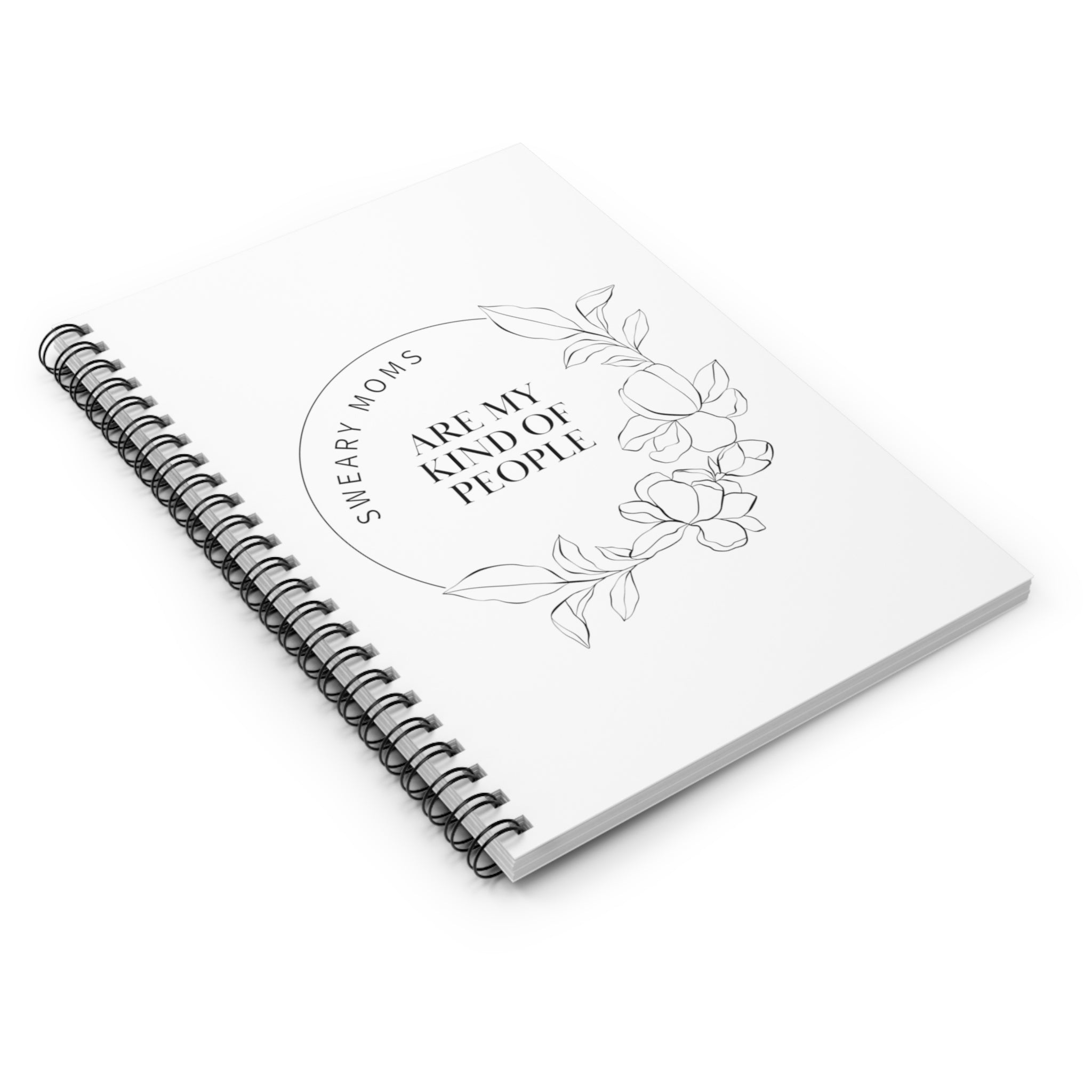 Sweary moms - Spiral Notebook - Ruled Line