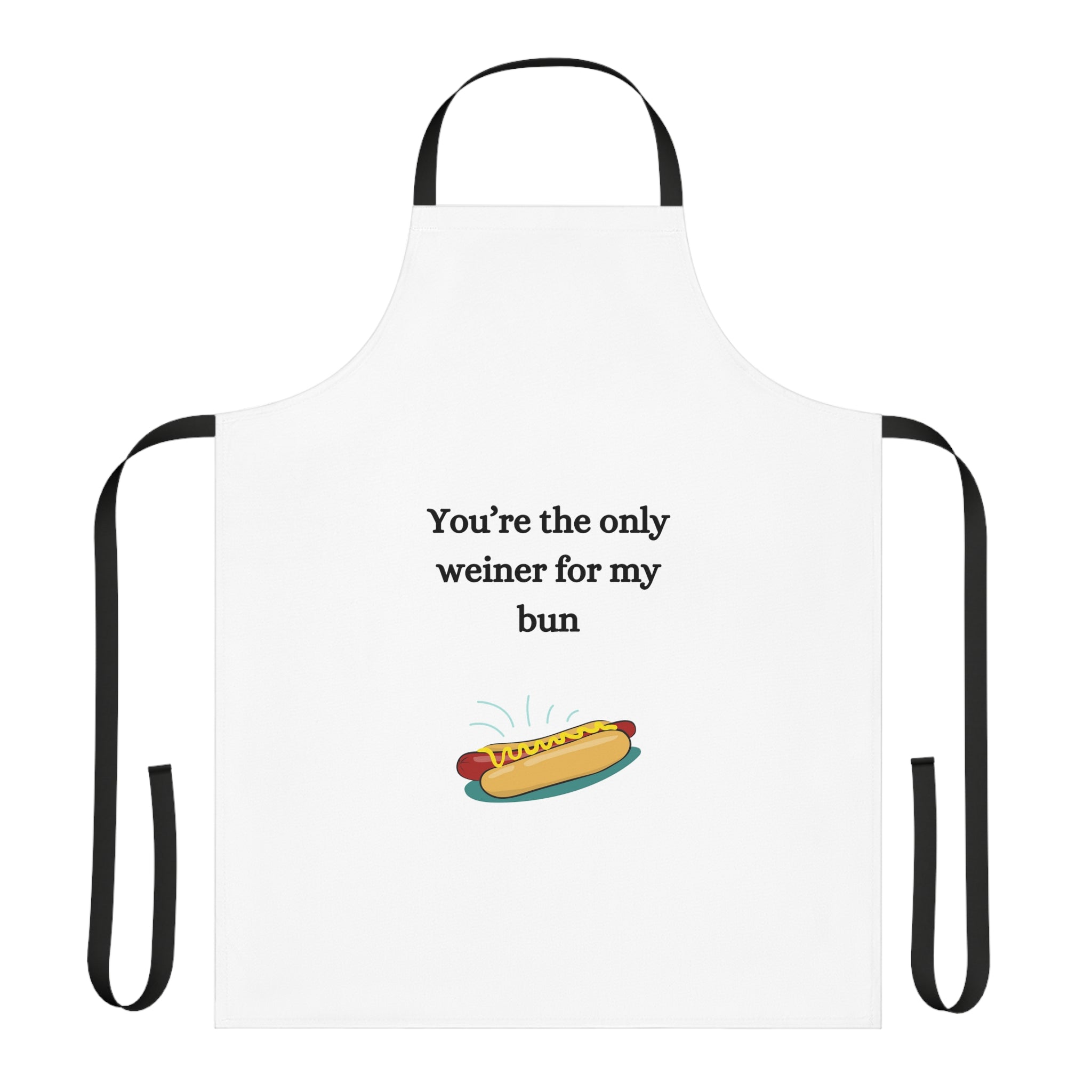 Only Weiner For My Bun - Apron (AOP)