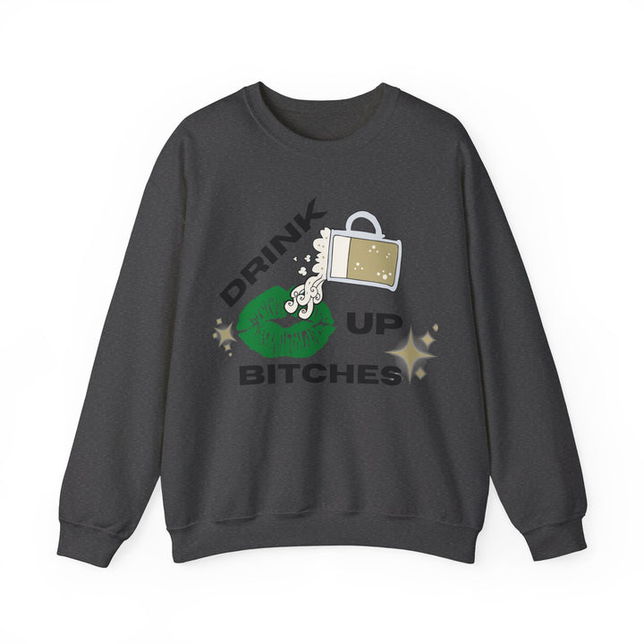 Drink-Up Bitches - Unisex Heavy Blend™ Crewneck Sweatshirt