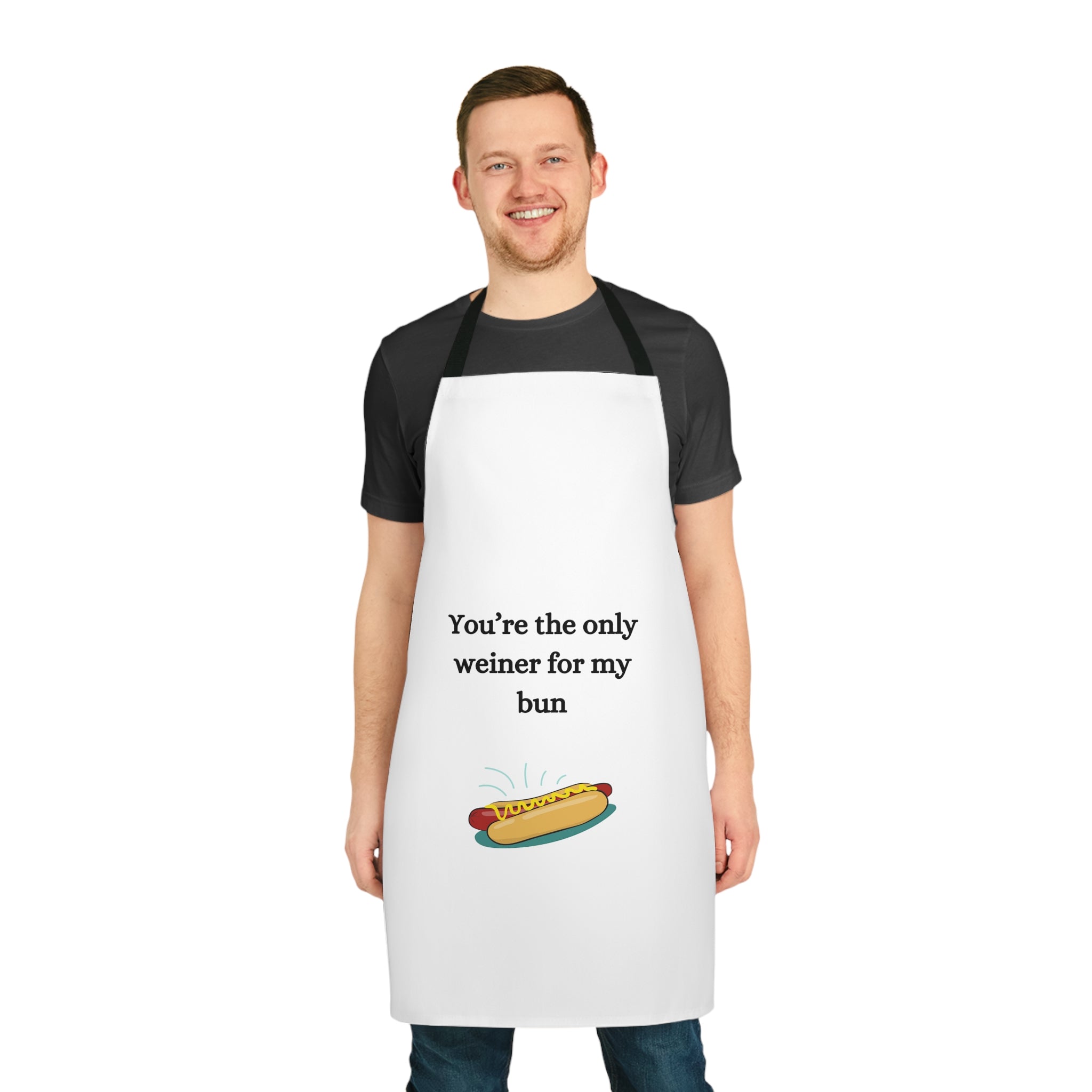 Only Weiner For My Bun - Apron (AOP)