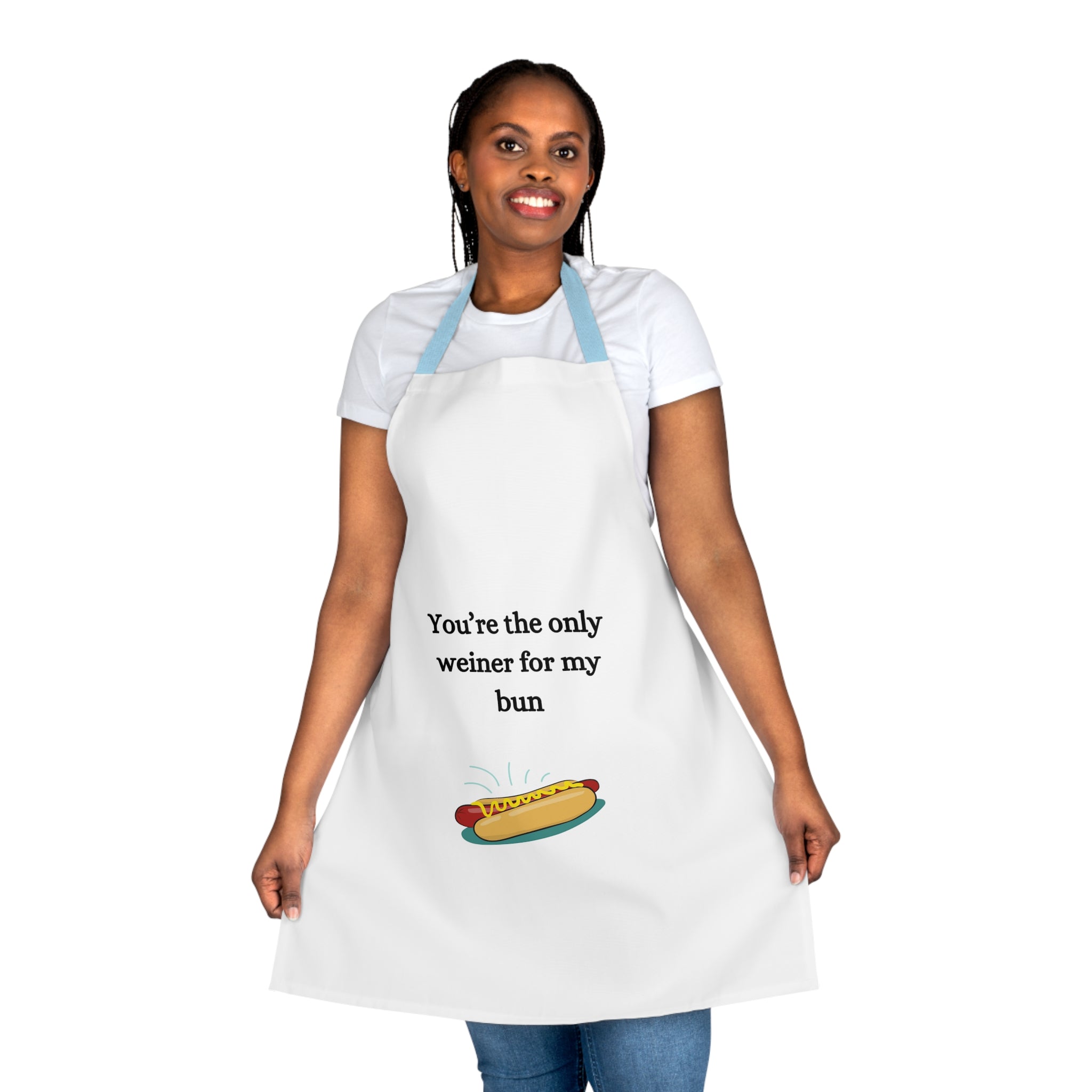 Only Weiner For My Bun - Apron (AOP)